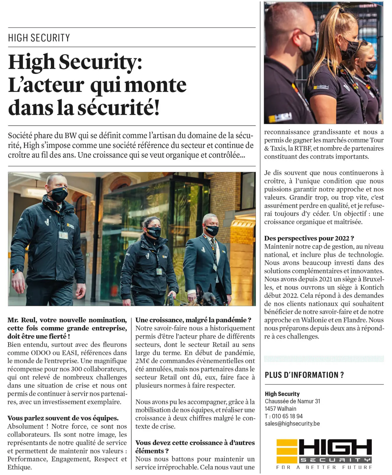 Artikel van Trends over High Security