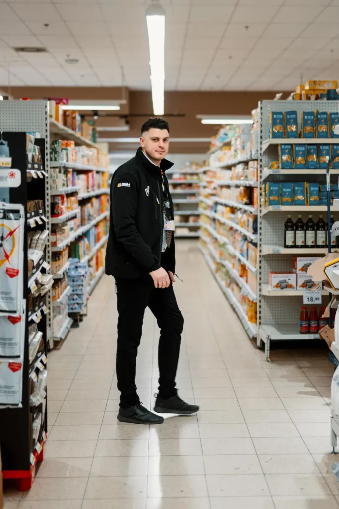 Agent de gardiennage High Security en magasin
