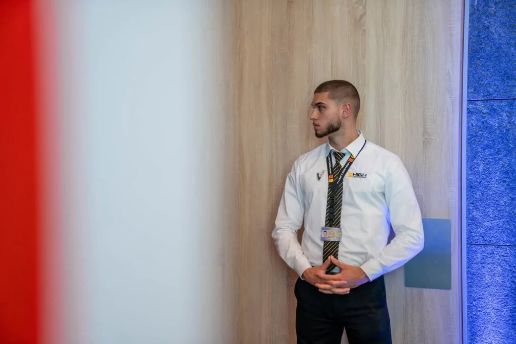 Agent de gardiennage High Security sur un site diplomatique